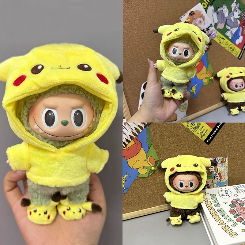 Baby Clothing Set - 15 17cm For Labubu Doll Cartoon