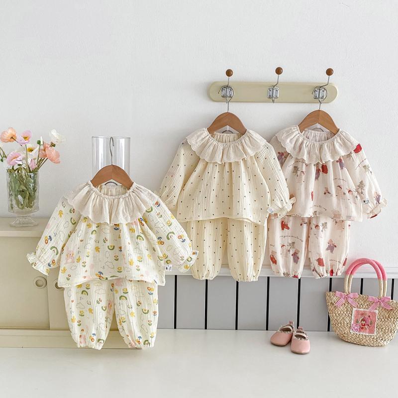 Baby Clothing For Sleep - Spring Autumn Baby Girl Home Clothing