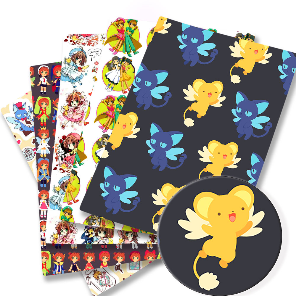 Baby Clothing Material - Sakura Cartoon Fabric Hot DIY Sakura