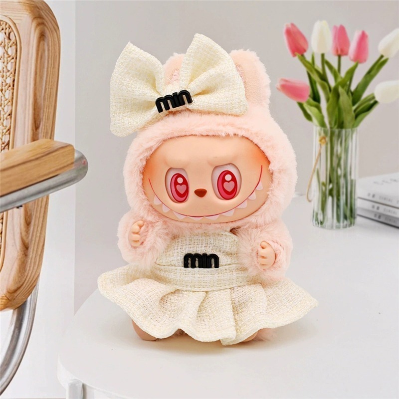 15 17cm For Labubu Doll Korean - Baby Clothing Set review and price
