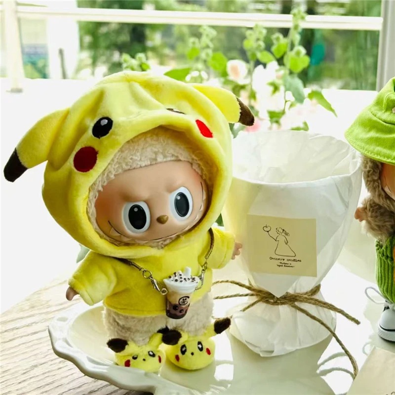 15 17cm For Labubu Doll Cartoo - Baby Clothing Set review and price