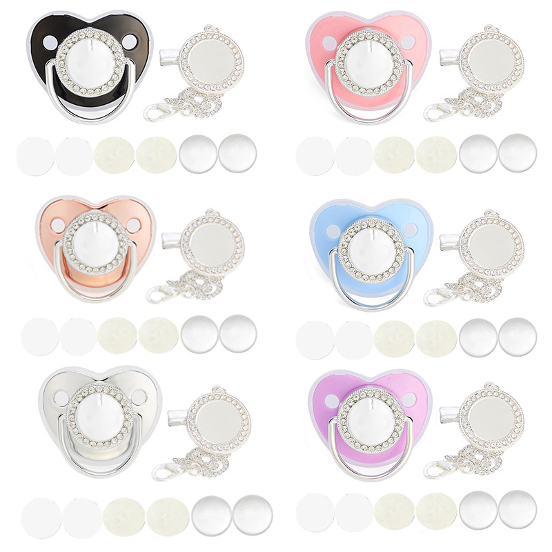 Silver Color Blank Baby Pacifi - Baby Clothing Gift Set review and price