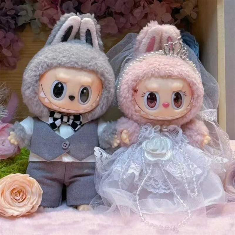15 17cm For Labubu Doll Weddin - Baby Clothing Set review and price