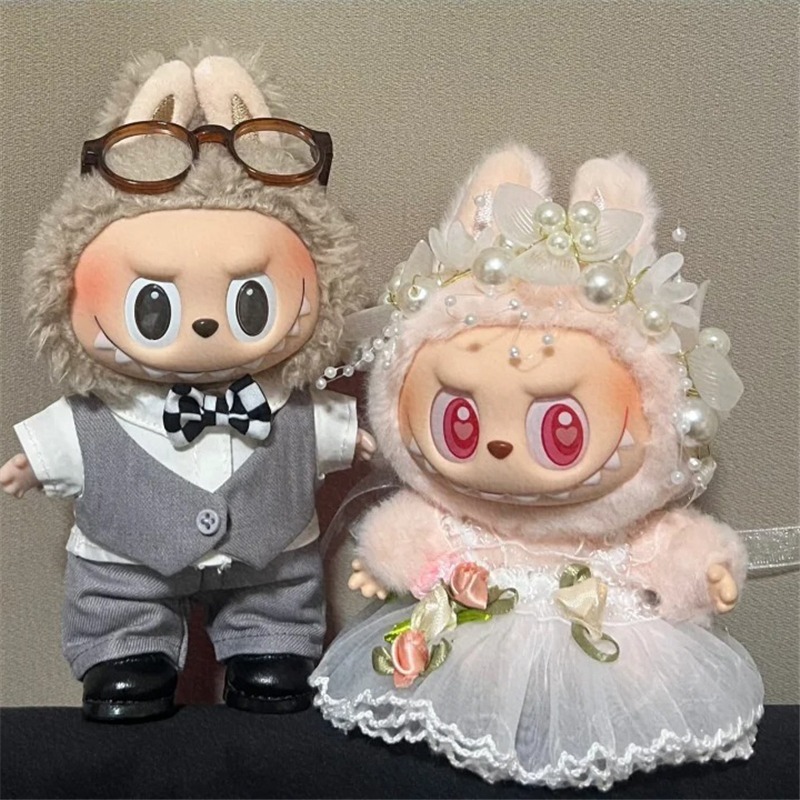 15 17cm For Labubu Doll Weddin - Baby Clothing Set review and price