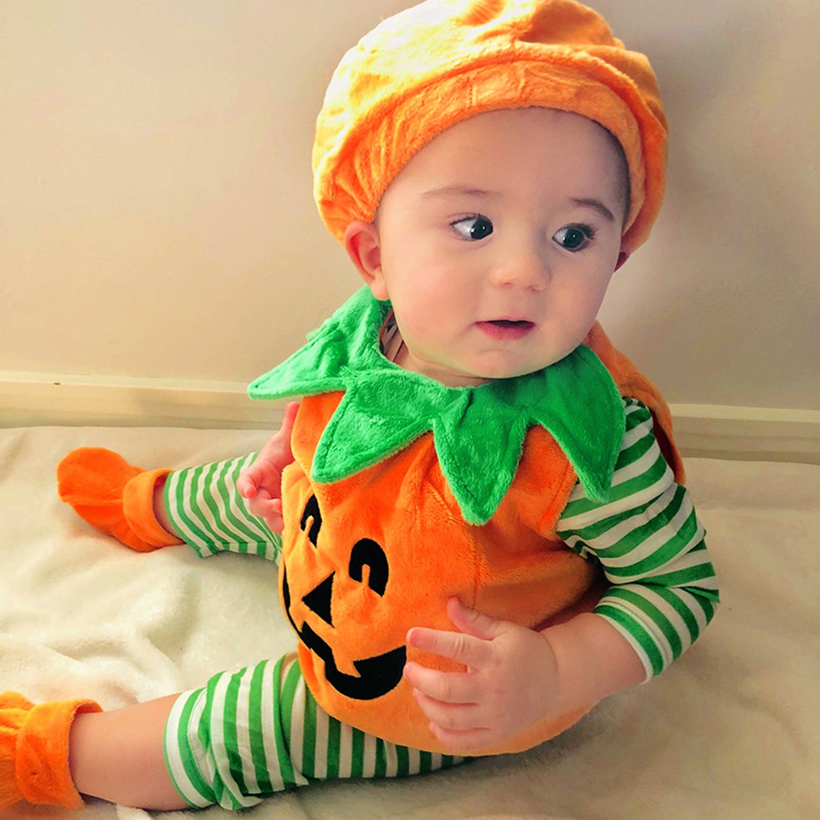 Halloween Pumpkin Costume Kids - Baby Clothing Gift Set review and price