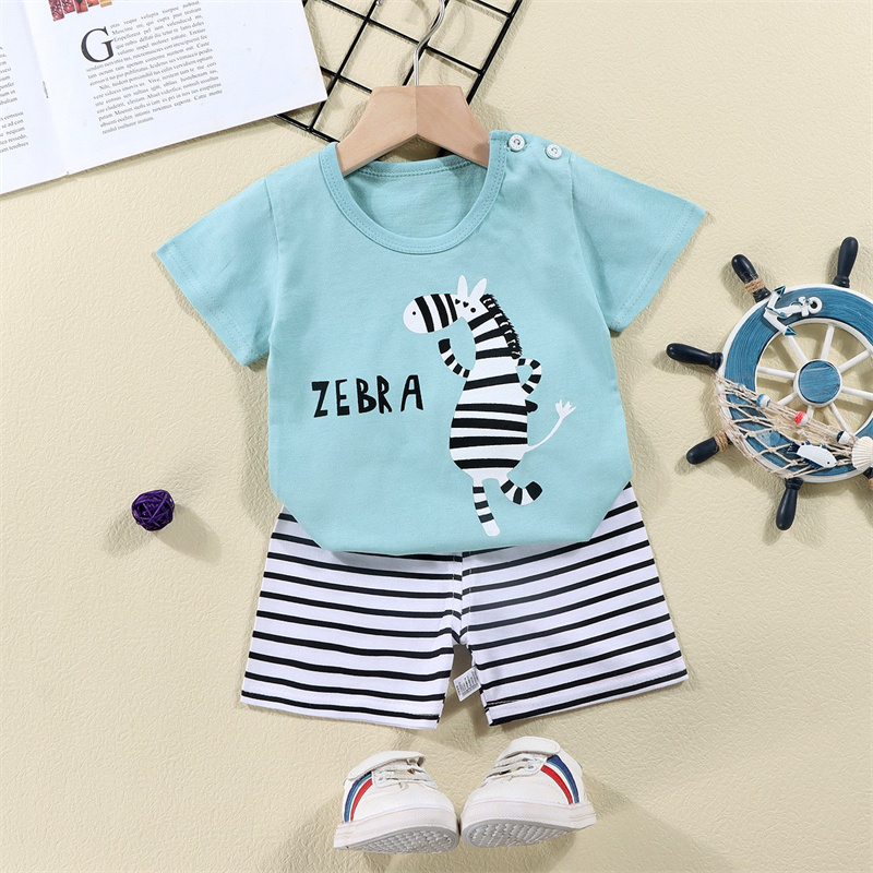 Cotton Tees+Shorts 2-piece Tra - Baby Clothing Deals review and price