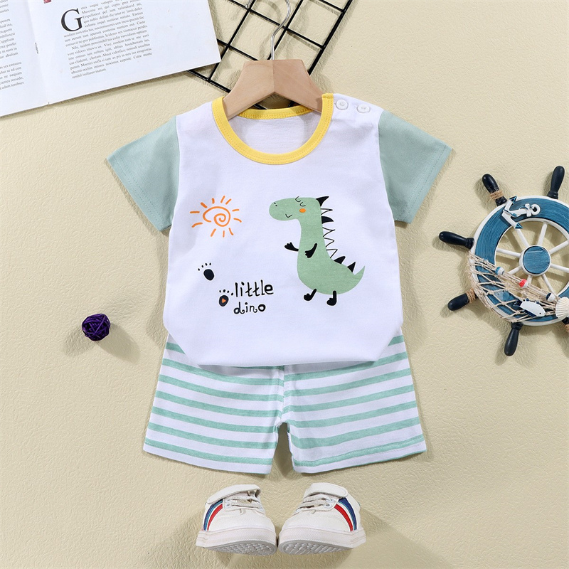 Cotton Tees+Shorts 2-piece Tra - Baby Clothing Deals review and price