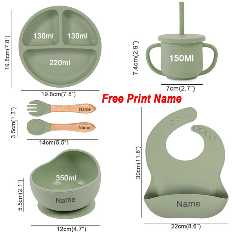 6Pcs Baby Feeding Set Free Per - Baby Clothing Gift Set review and price