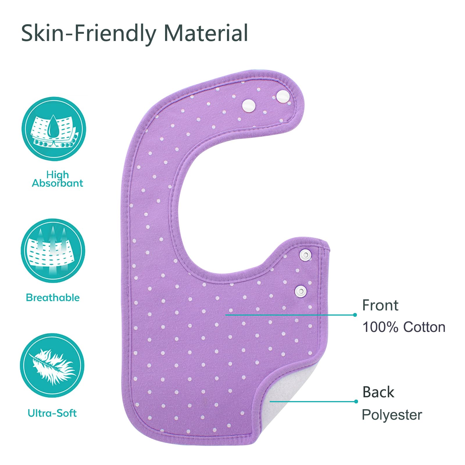 Benoxine10-Pack Baby Bandana B - Printed Bibs Pack review and price