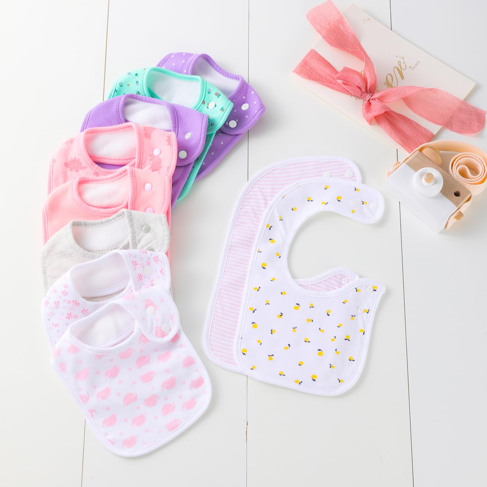 Benoxine10-Pack Baby Bandana B - Printed Bibs Pack review and price