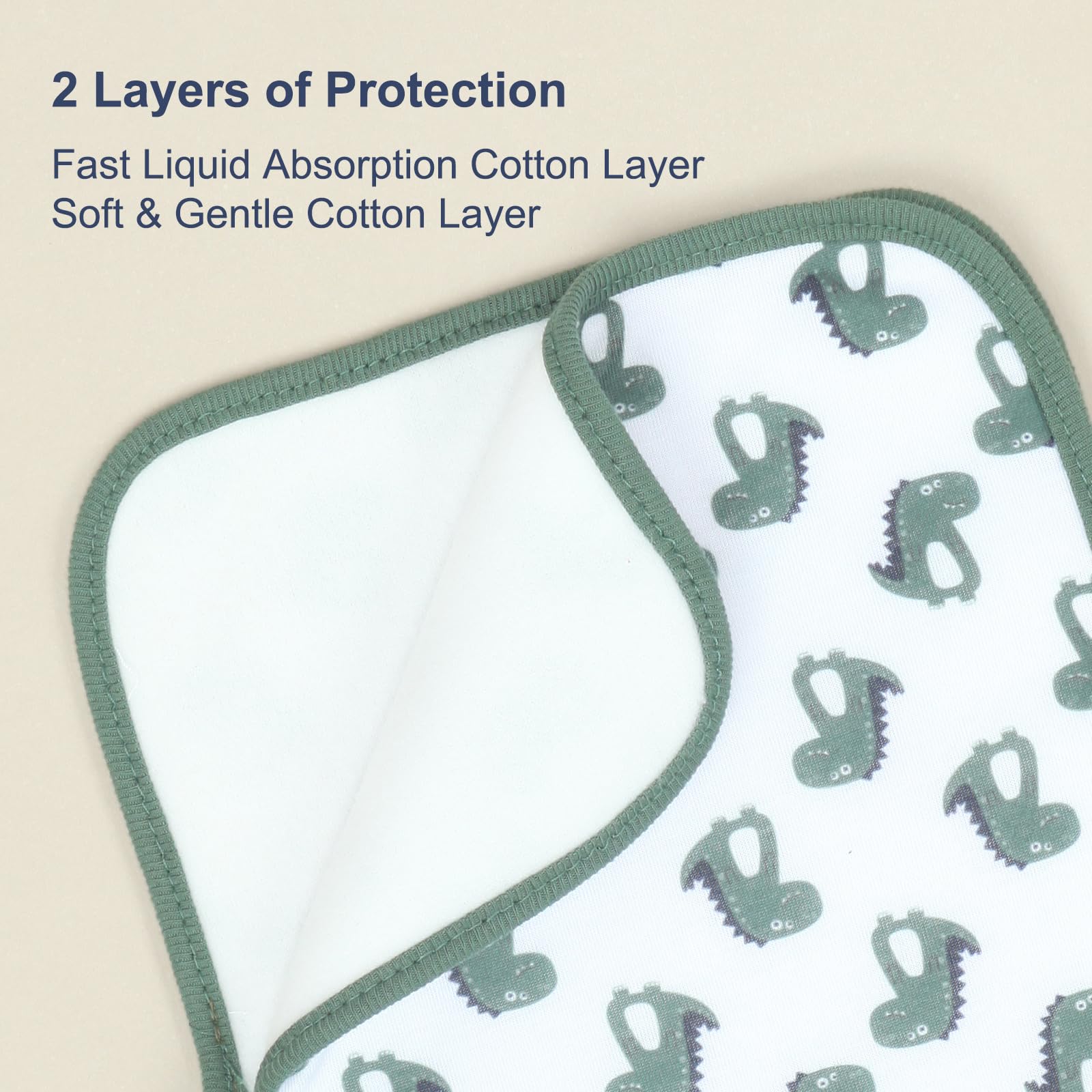 Benoxine 8-Pack Organic Cotton - Printed Bibs Pack review and price