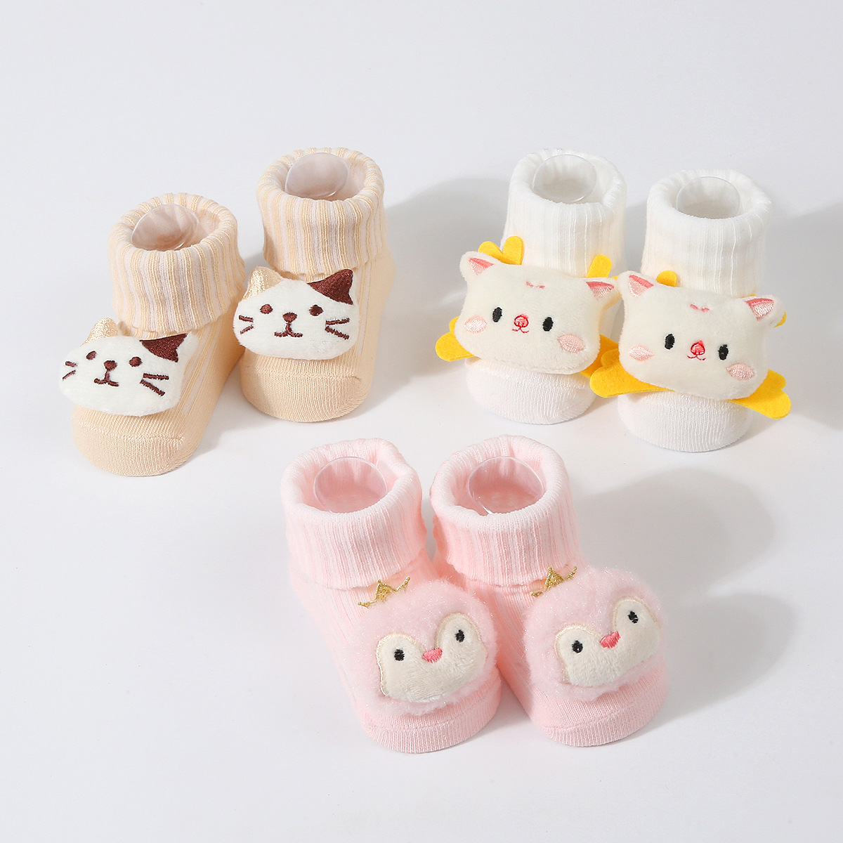 3Pairs/set Baby Socks Girls Bo - Baby Clothing Deals review and price