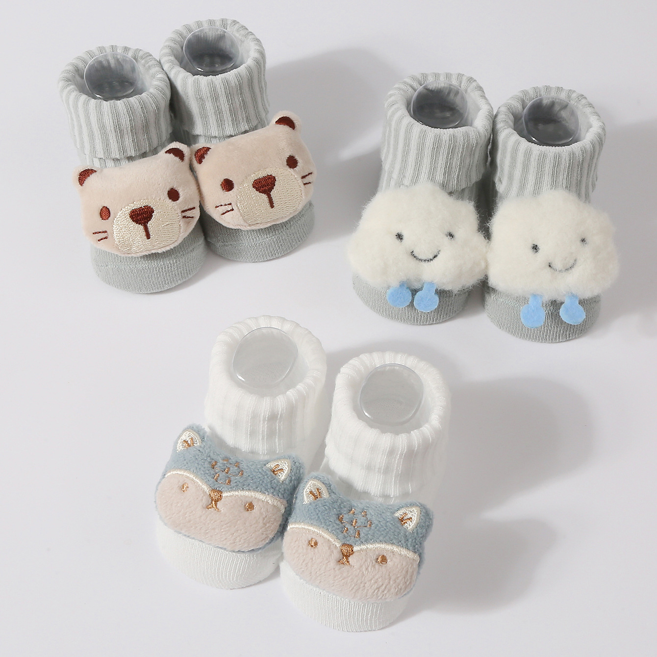 3Pairs/set Baby Socks Girls Bo - Baby Clothing Deals review and price
