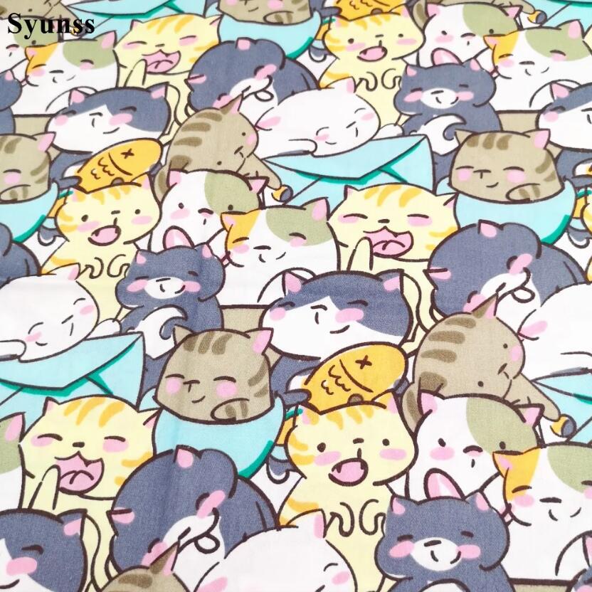 Syunss-Cute Cat Envelope Print - Baby Clothing Material review and price