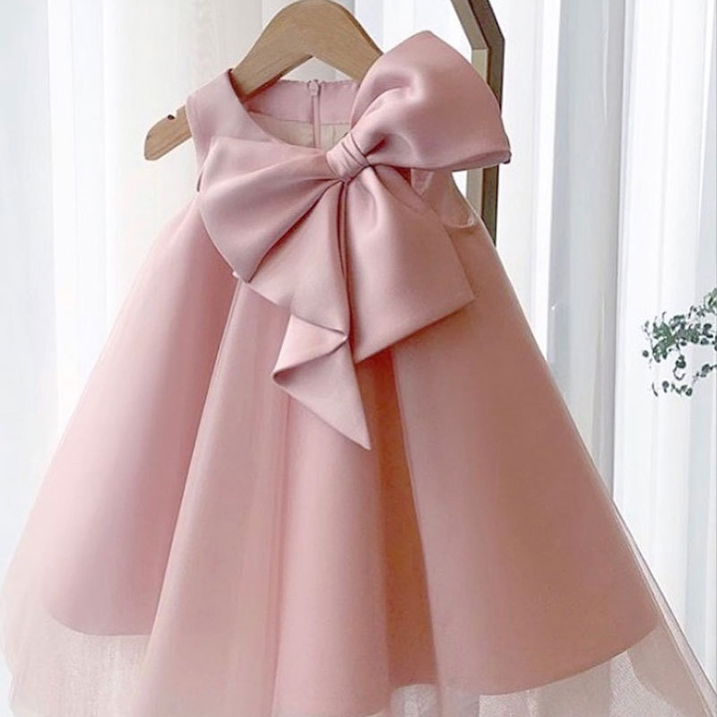 Summer Big Bow Baby Girl Dress - Baby Clothing Set review and price