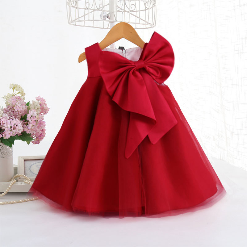 Summer Big Bow Baby Girl Dress - Baby Clothing Set review and price