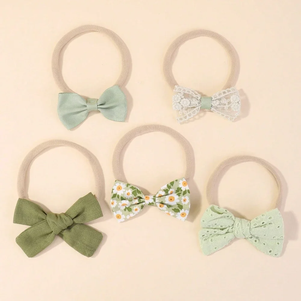 5Pcs/Set Baby Elastic Headband - Baby Clothing Gift Set review and price