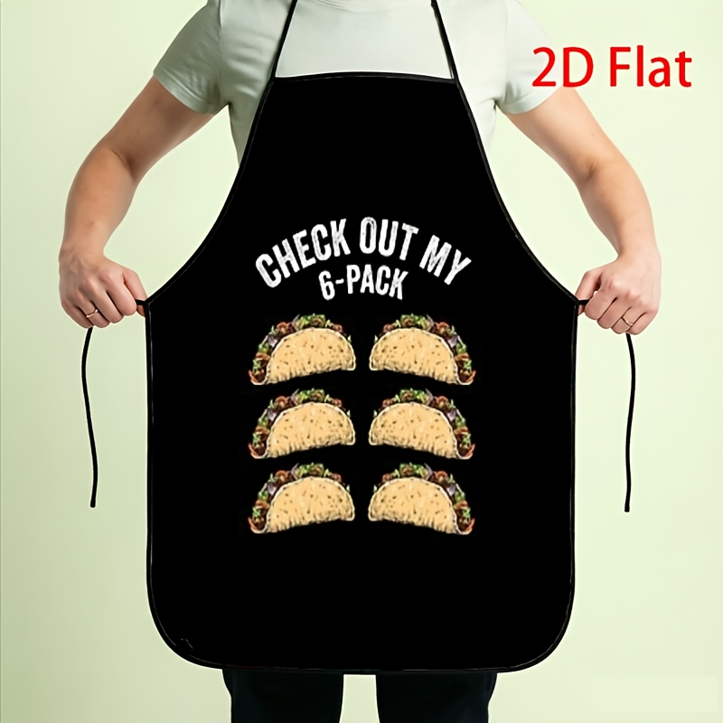Funny Taco Apron, Check Out My - Printed Bibs Pack review and price