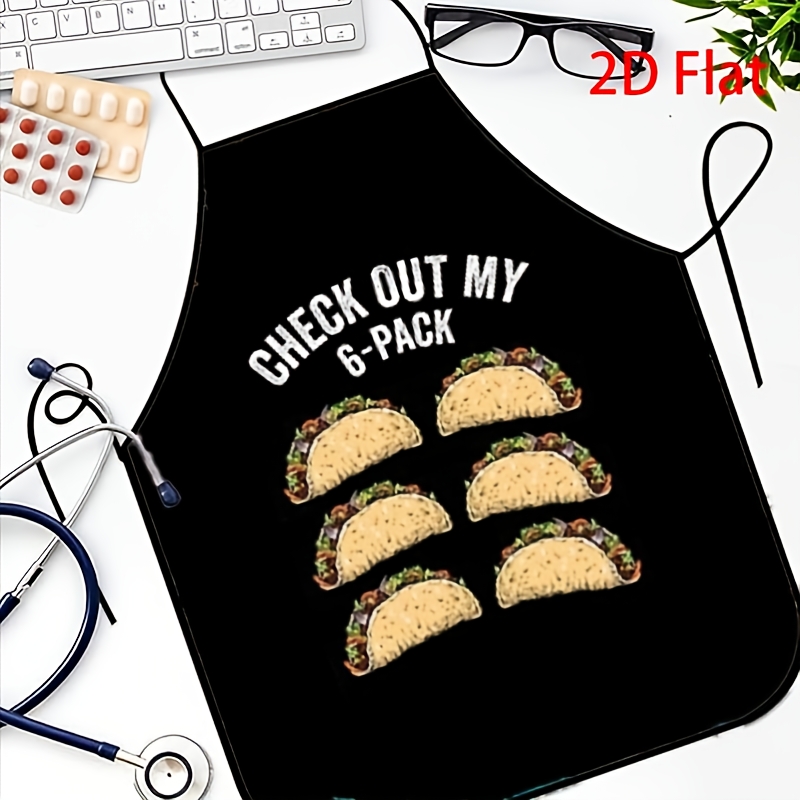 Funny Taco Apron, Check Out My - Printed Bibs Pack review and price