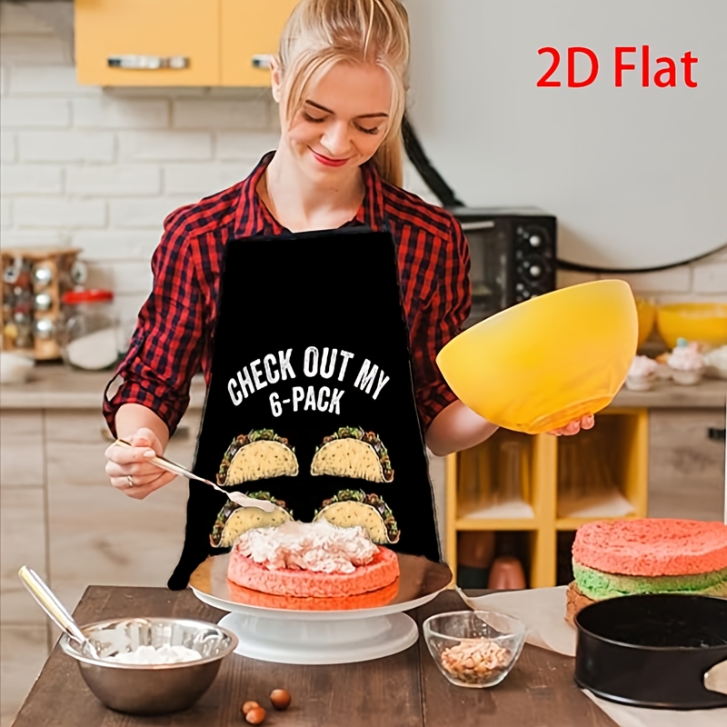 Funny Taco Apron, Check Out My - Printed Bibs Pack review and price