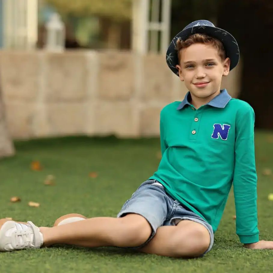 2026 Mali's SS Green Polo Coll - Baby Clothing Boutique review and price