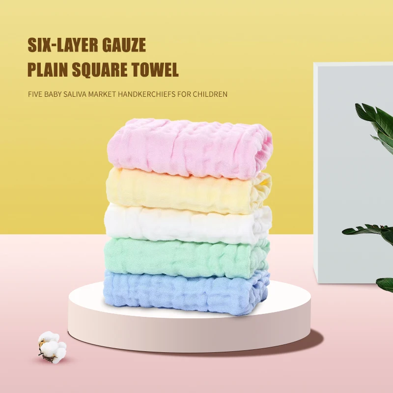 5pcs Baby Muslin Washcloths Bu - Baby Clothing Wash review and price