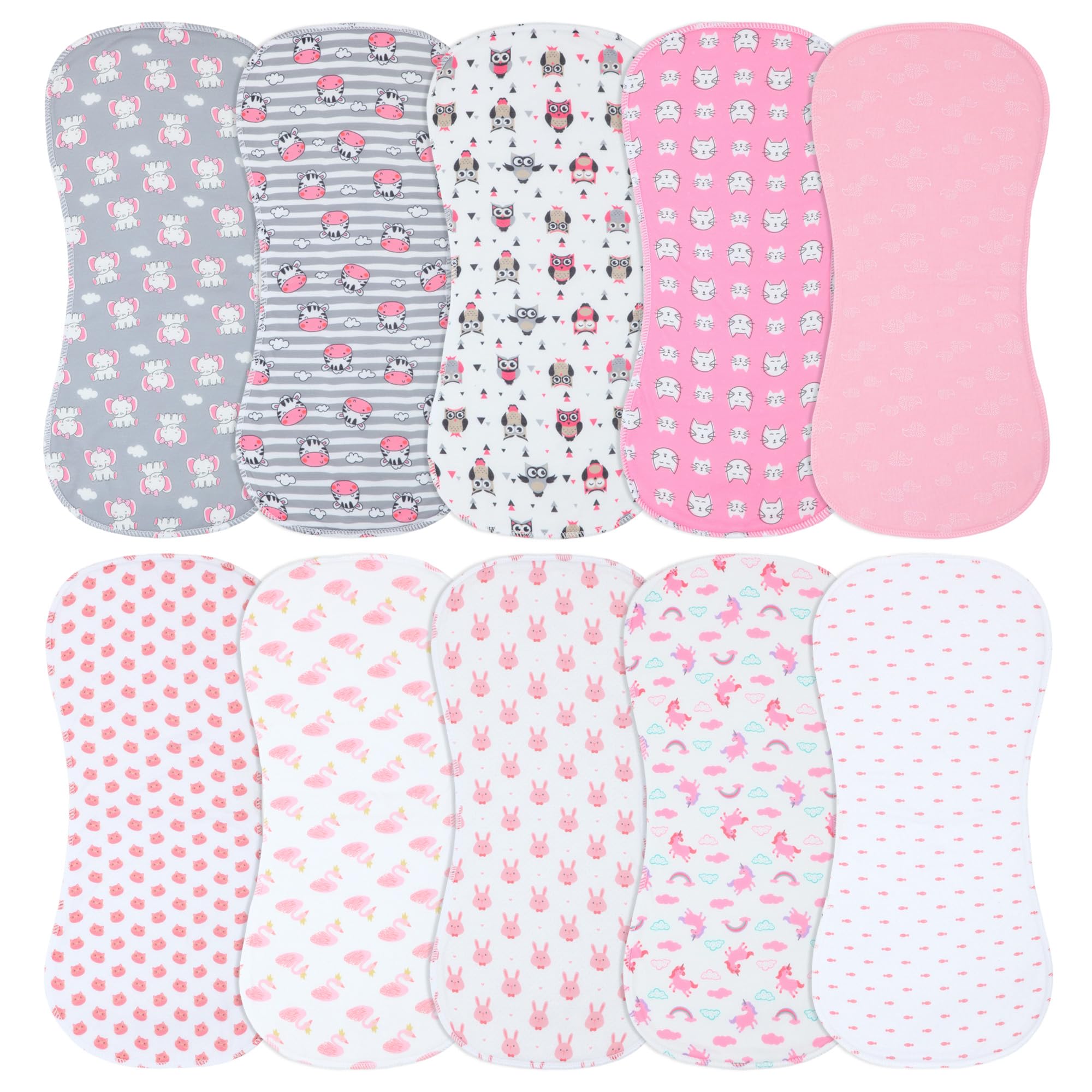 Benoxine 10-Pack Large Baby Bu - Printed Bibs Pack review and price